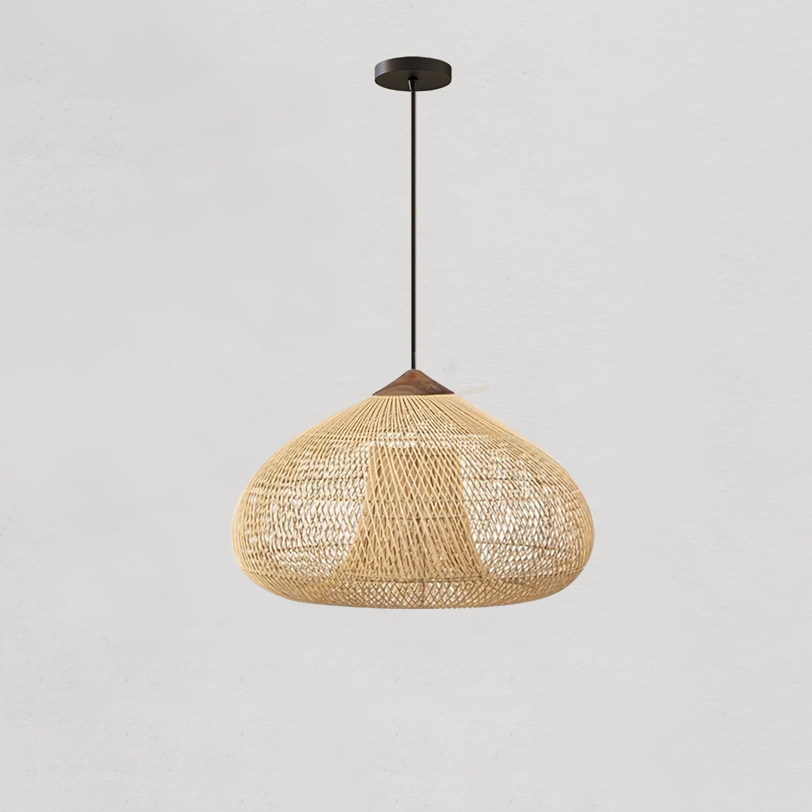 Braided Rattan Pendant Lamp - Lamp Outdoor