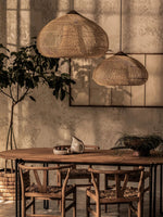 Braided Rattan Pendant Lamp - Lamp Outdoor