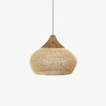 Braided Rattan Pendant Lamp - Lamp Outdoor