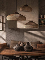 Braided Rattan Pendant Lamp - Lamp Outdoor