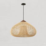 Braided Rattan Pendant Lamp - Lamp Outdoor