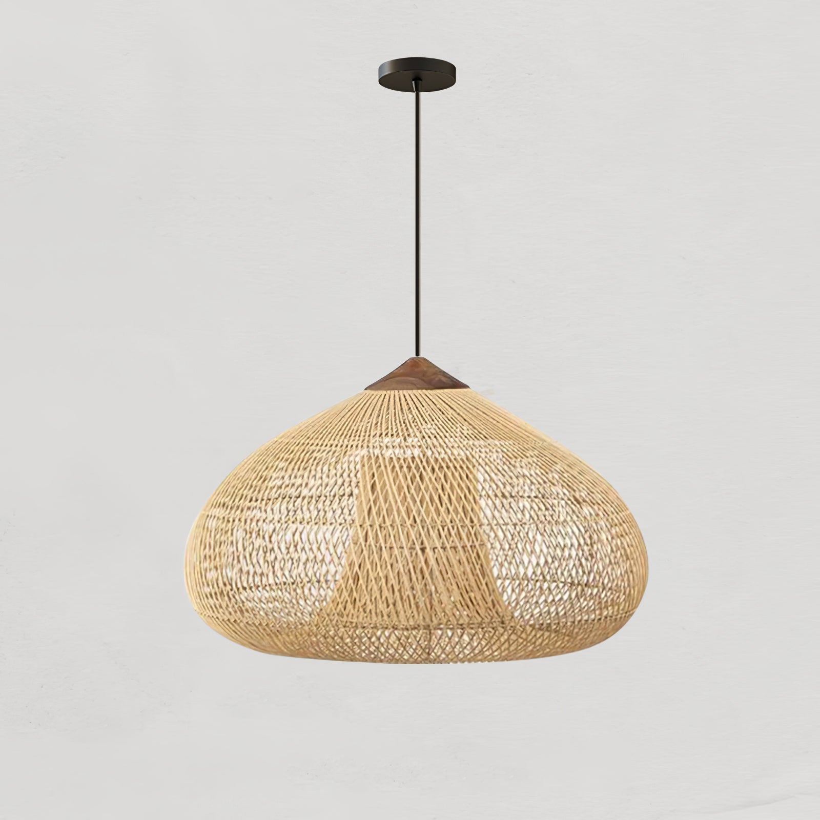 Braided Rattan Pendant Lamp - Lamp Outdoor