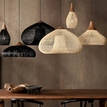 Braided Rattan Pendant Lamp - Lamp Outdoor