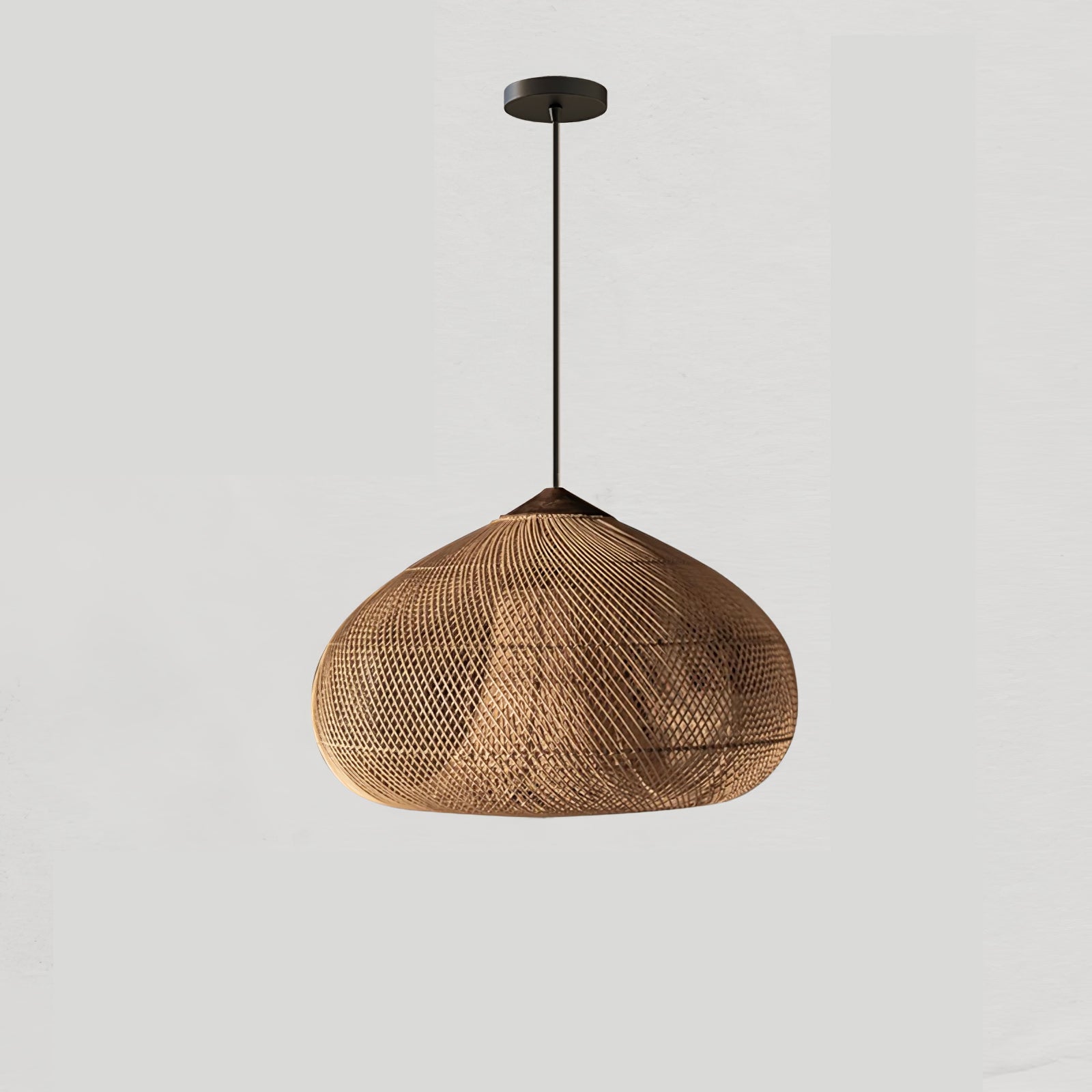 Braided Rattan Pendant Lamp - Lamp Outdoor