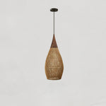 Braided Rattan Pendant Lamp - Lamp Outdoor