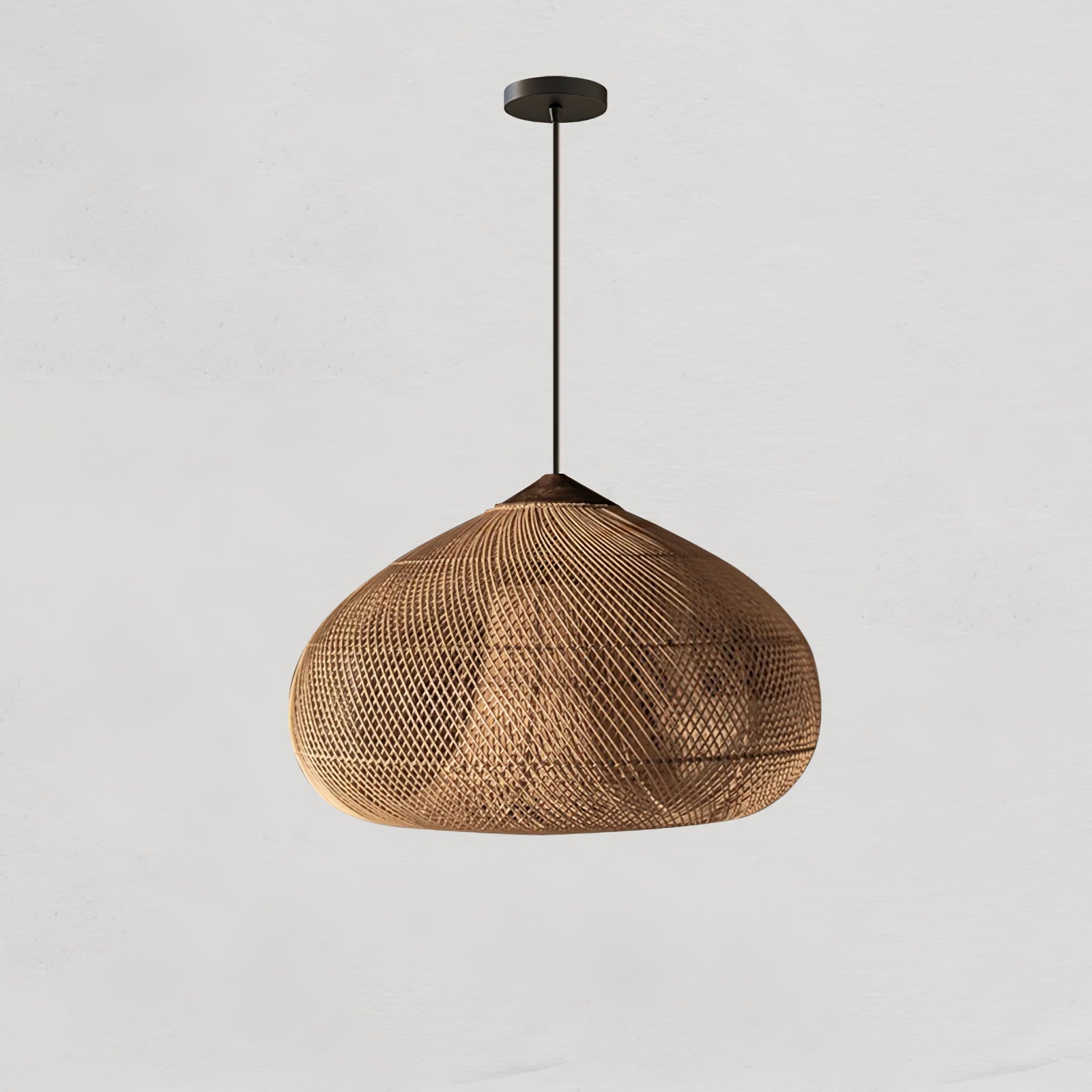 Braided Rattan Pendant Lamp - Lamp Outdoor
