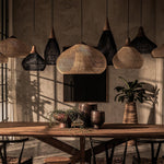 Braided Rattan Pendant Lamp - Lamp Outdoor