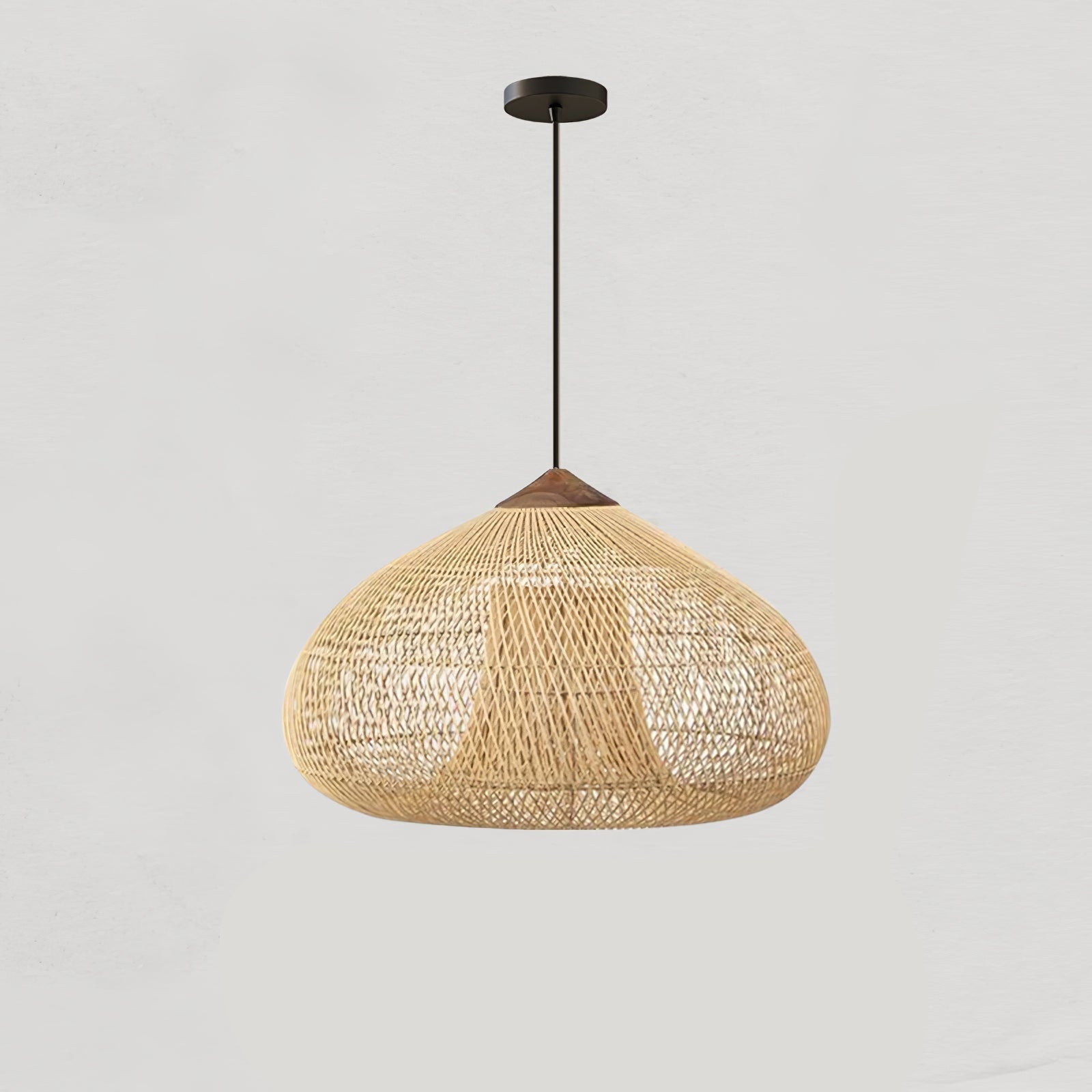 Braided Rattan Pendant Lamp - Lamp Outdoor