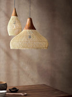 Braided Rattan Pendant Lamp - Lamp Outdoor