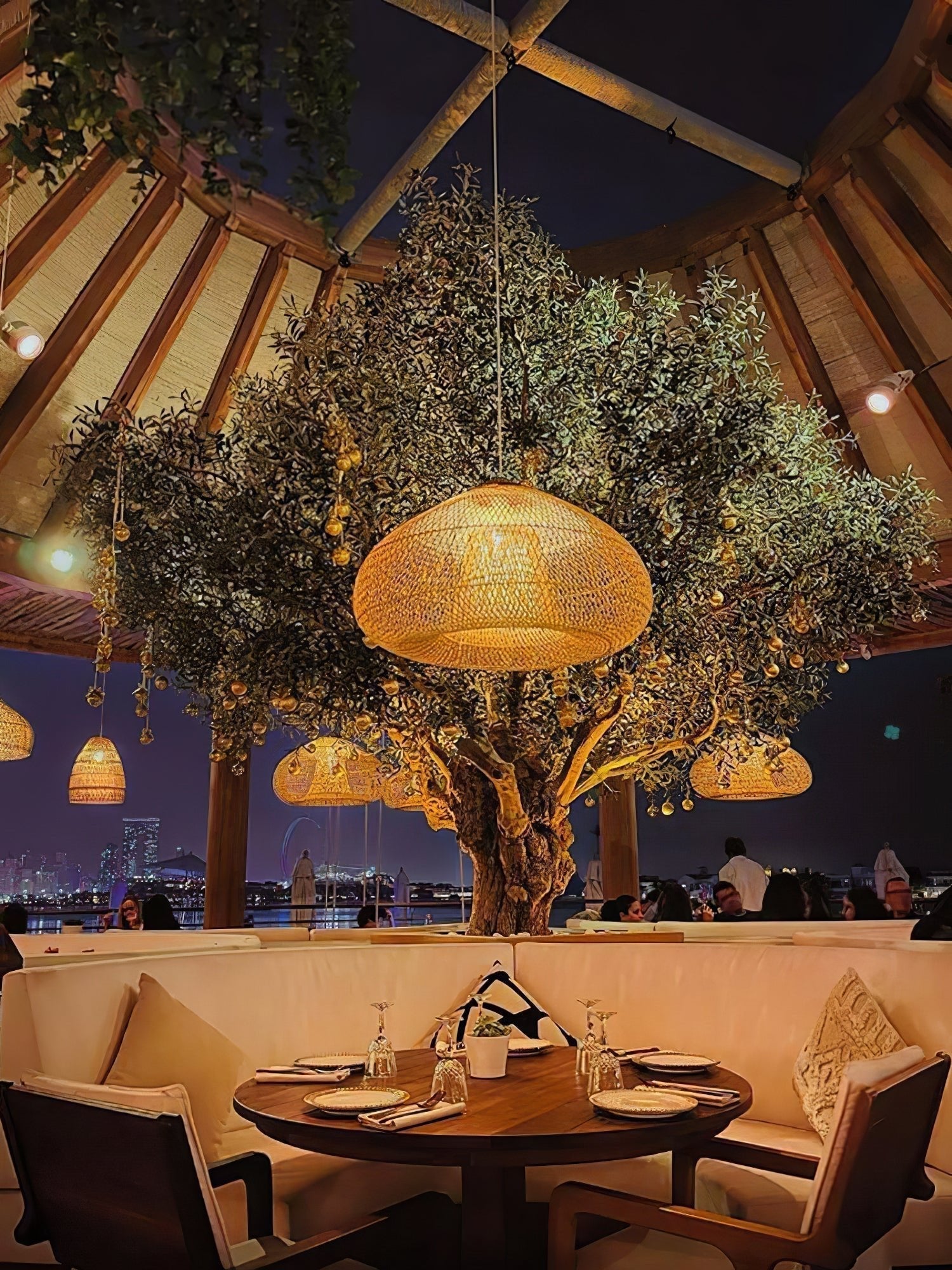 Braided Rattan Pendant Lamp - Lamp Outdoor