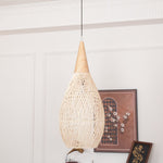 Braided Rattan Pendant Lamp - Lamp Outdoor
