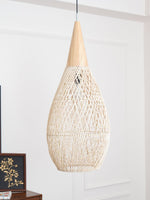 Braided Rattan Pendant Lamp - Lamp Outdoor