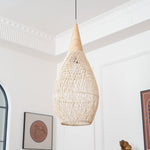 Braided Rattan Pendant Lamp - Lamp Outdoor