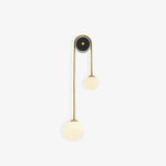 Brass Arc Wall Light - Lamp Outdoor