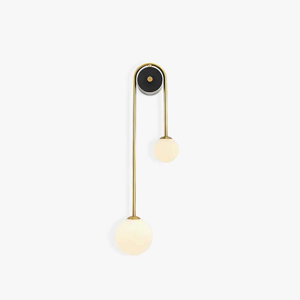 Brass Arc Wall Light - Lamp Outdoor
