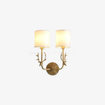 Brass Deer Head Wall Light - Lamp Outdoor