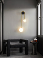 Brass Arc Wall Light - Lamp Outdoor
