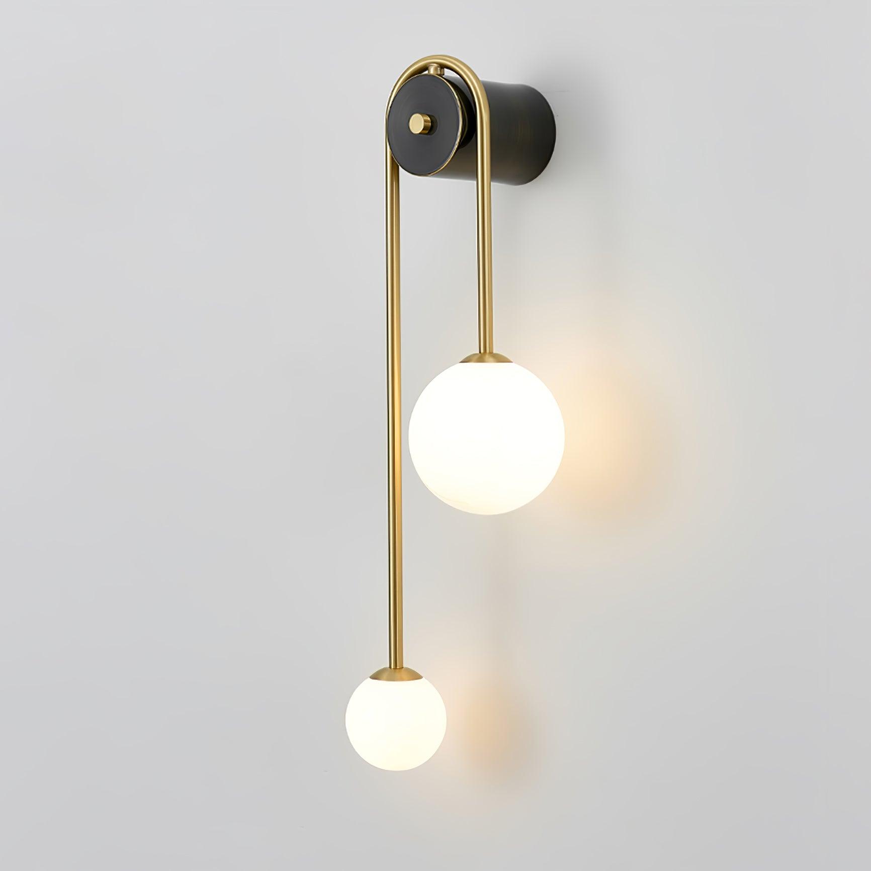 Brass Arc Wall Light - Lamp Outdoor