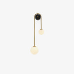 Brass Arc Wall Light - Lamp Outdoor