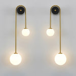 Brass Arc Wall Light - Lamp Outdoor
