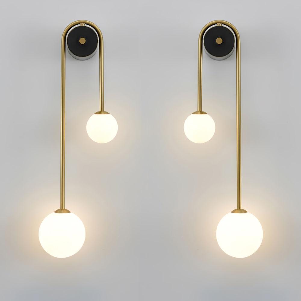 Brass Arc Wall Light - Lamp Outdoor