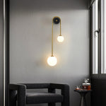 Brass Arc Wall Light - Lamp Outdoor