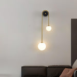 Brass Arc Wall Light - Lamp Outdoor