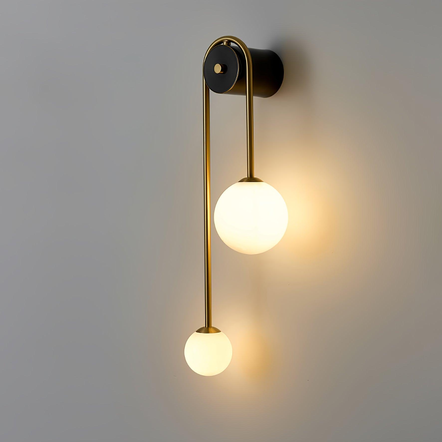 Brass Arc Wall Light - Lamp Outdoor