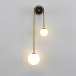 Brass Arc Wall Light - Lamp Outdoor