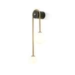Brass Arc Wall Light - Lamp Outdoor