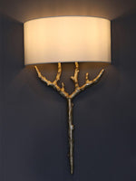 Ceryndir Antler Brass Wall Sconce - Lamp Outdoor