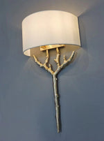 Ceryndir Antler Brass Wall Sconce - Lamp Outdoor