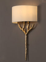 Ceryndir Antler Brass Wall Sconce - Lamp Outdoor