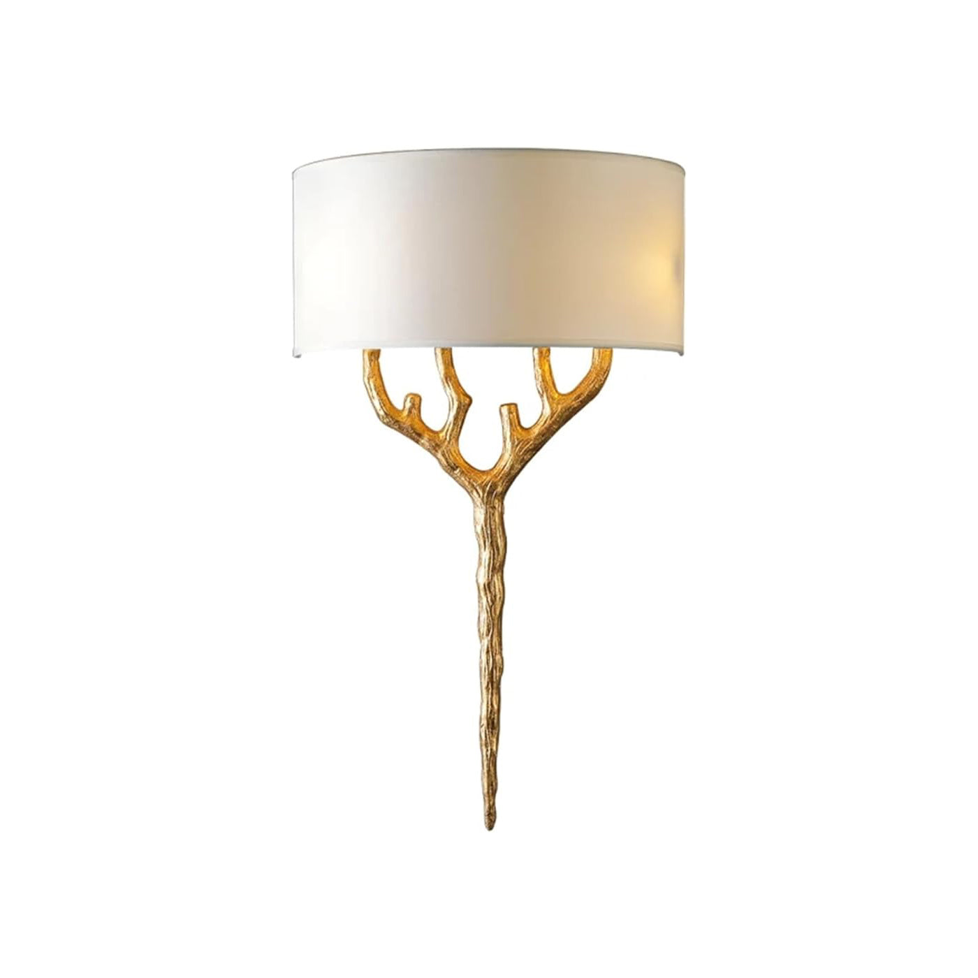 Ceryndir Antler Brass Wall Sconce - Lamp Outdoor