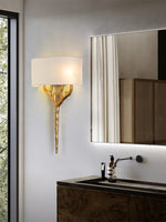 Ceryndir Antler Brass Wall Sconce - Lamp Outdoor