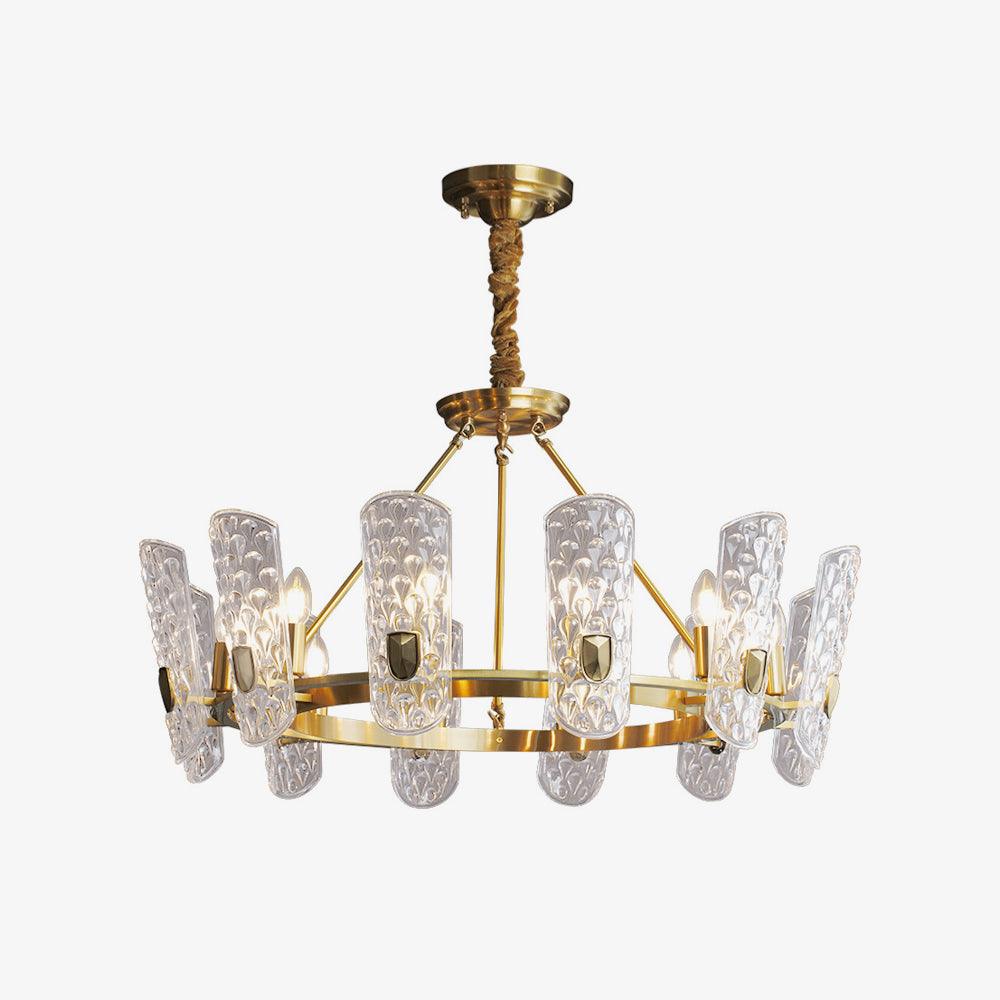 Brass Central Chandelier - Lamp Outdoor
