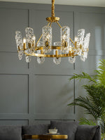 Brass Central Chandelier - Lamp Outdoor