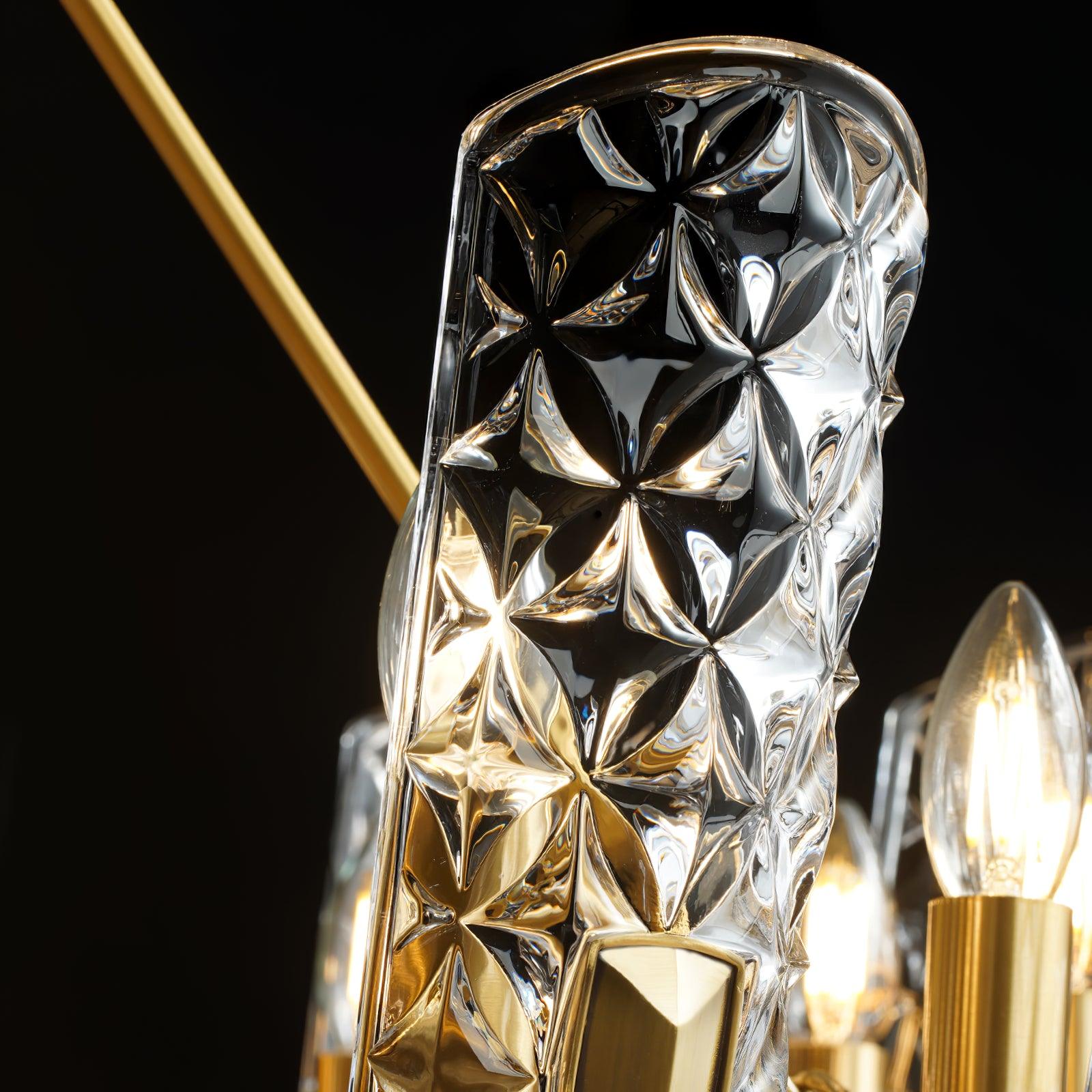 Brass Central Chandelier - Lamp Outdoor