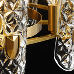 Brass Central Chandelier - Lamp Outdoor