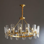 Brass Central Chandelier - Lamp Outdoor