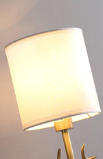 Brass Deer Head Wall Light - Lamp Outdoor