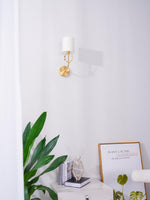 Brass Deer Head Wall Light - Lamp Outdoor