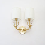 Brass Deer Head Wall Light - Lamp Outdoor