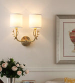 Brass Deer Head Wall Light - Lamp Outdoor