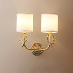 Brass Deer Head Wall Light - Lamp Outdoor