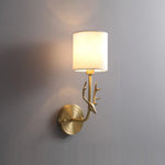 Brass Deer Head Wall Light - Lamp Outdoor