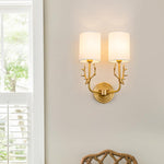 Brass Deer Head Wall Light - Lamp Outdoor