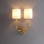 Brass Deer Head Wall Light - Lamp Outdoor