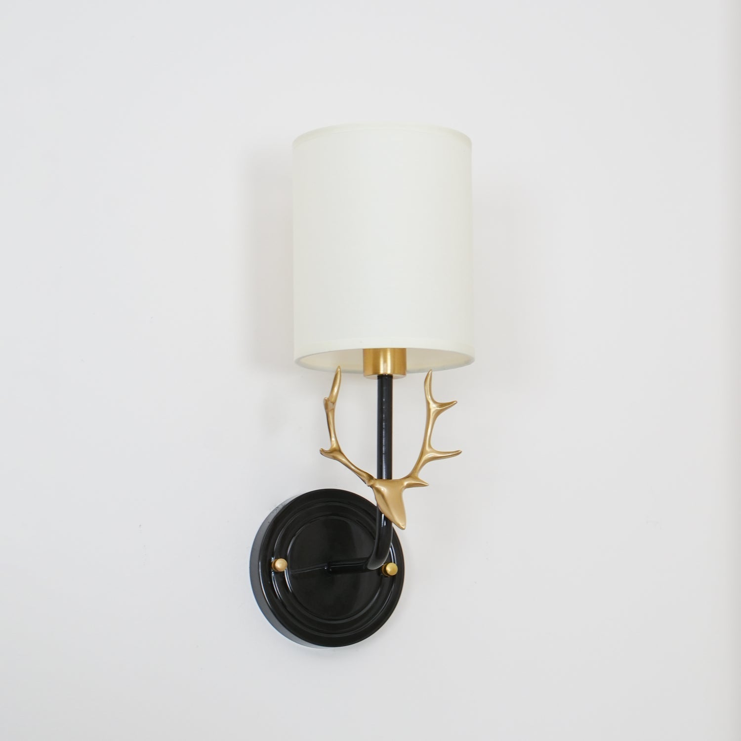 Brass Deer Head Wall Light - Lamp Outdoor