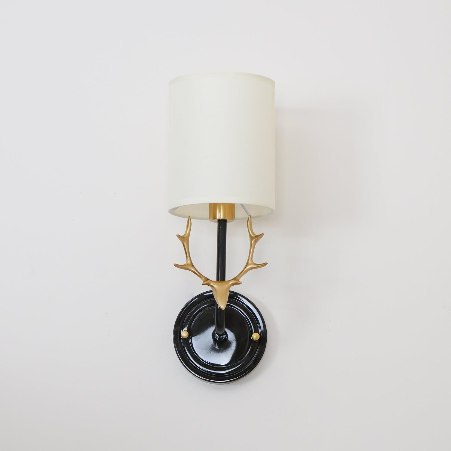Brass Deer Head Wall Light - Lamp Outdoor